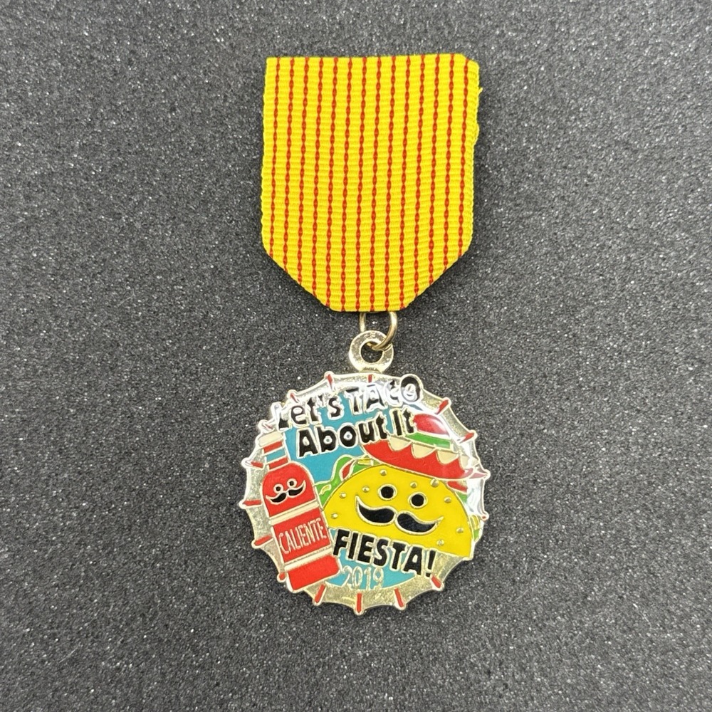 2019 "Let's TACO About It! Caliente Fiesta" Medal – San Antonio, TX Collectible
